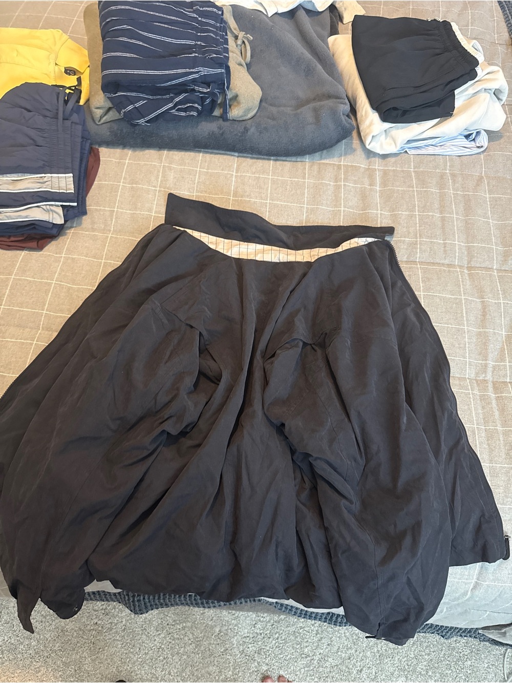 London Fog Black Bomber Jacket